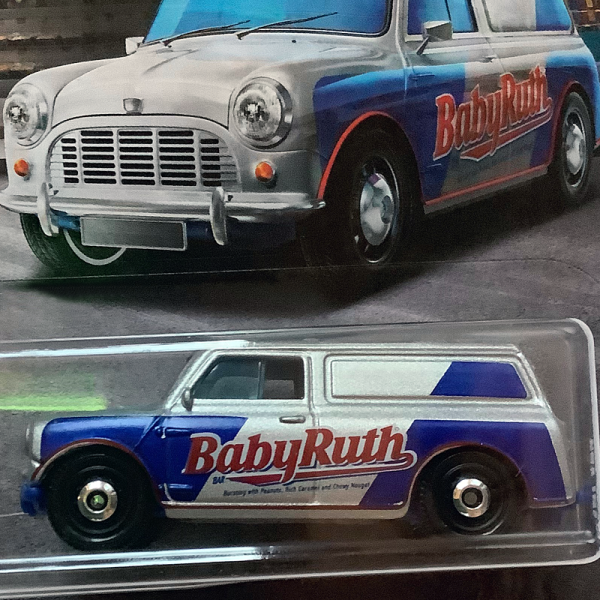 Matchbox | Austin Mini Van „Baby Ruth“ Candy Serie 2019