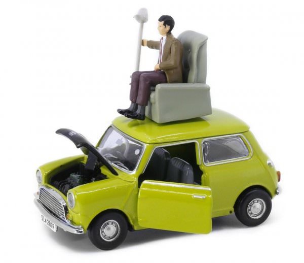 TINY | Mr. Bean Mini with armchair 1:50 - Suitcase Set (Mini, armchair and figure)