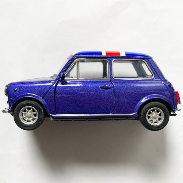 Welly | Innocenti Mini Cooper 1300 lila - lilametallic Verpackung
