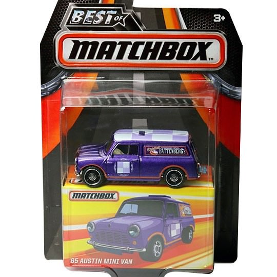 Matchbox | Mini Van Battenbergs violet