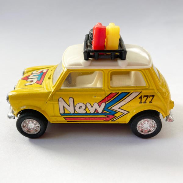 Simba | Yellow Rally Mini with pull-back drive- - without packaging