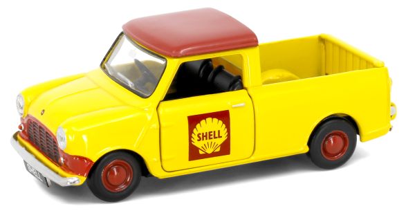 TINY | Morris Mini Pickup SHELL yellow/red