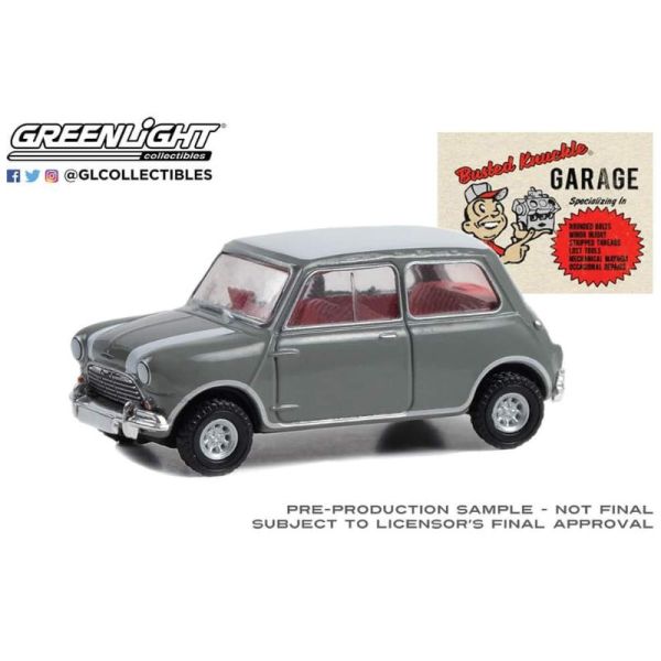 Greenlight | 1965 Austin Mini Cooper S Busted Knuckle Garage dark grey