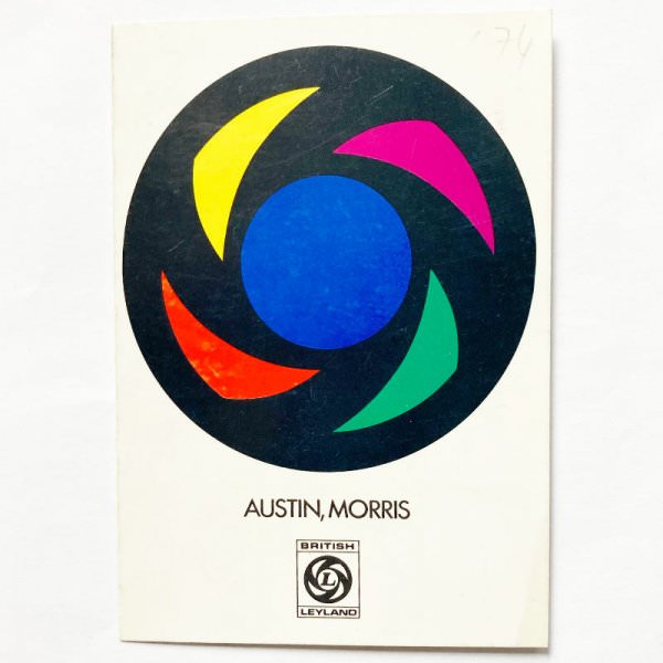 Original brochure / colour chart Leyland Colours and Trim Austin, Morris 1974