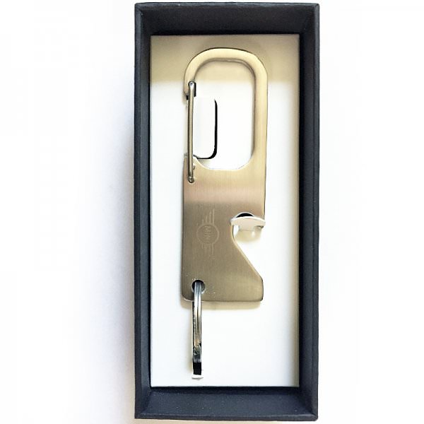 Schlüsselanhänger | MINI Schlüsselanhänger silberfarben aus Edelstahl
