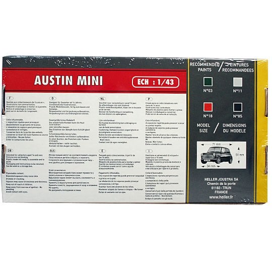 Heller | Austin Mini model kit