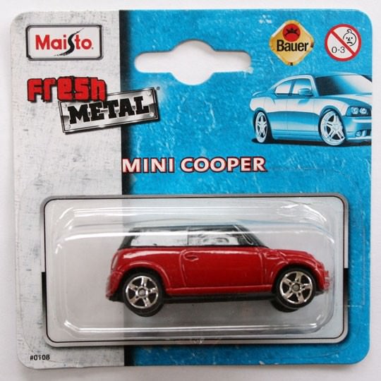 Maisto | Mini Cooper red / white
