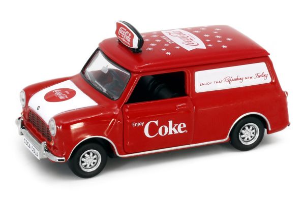 TINY | Morris Mini Van Coca-Cola