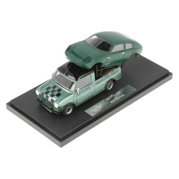 Matrix | Mini Pick-Up grünmetallic & Mini Marcos Karosserie mattgrün