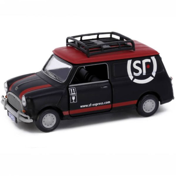 TINY | Austin Mini Countryman SF Express matt black/red with packages
