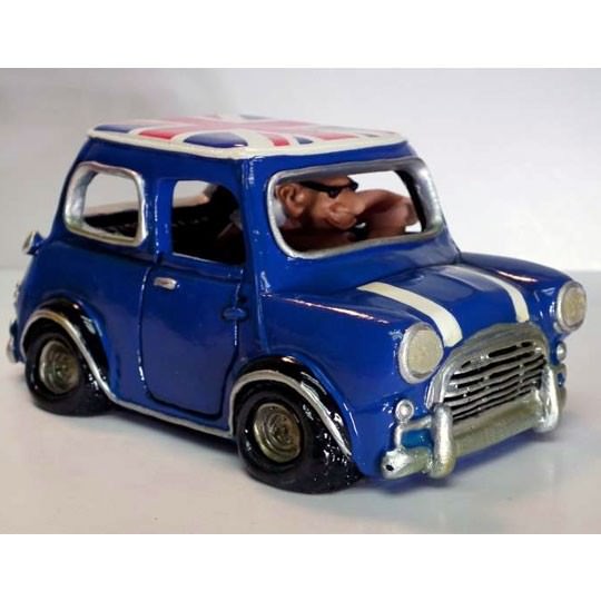 The Comical World | Comic Mini blue with driver