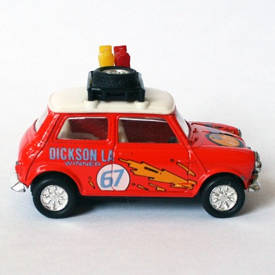 Kintoy | Oranger Rally Mini mit Rückzugsmotor