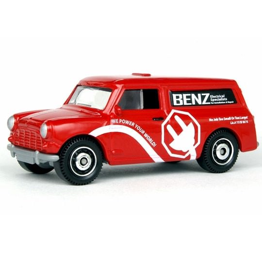 Matchbox | Austin Mini Van Benz red