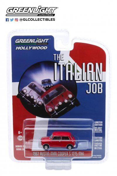 Greenlight | 1967 Austin Mini Cooper S 1275 Mkl “The Italian Job” red