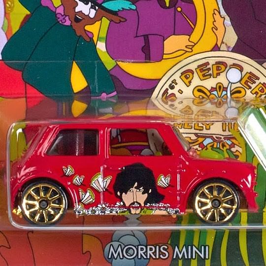 Hot Wheels | Morris Mini The Beatles Yellow Submarine