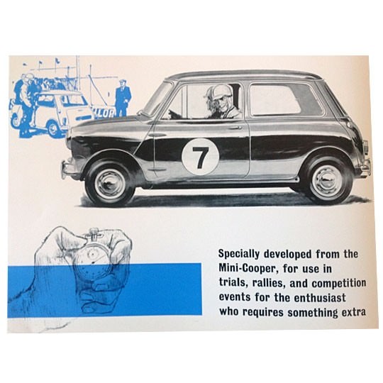 Morris Mini Cooper S Type Brochure