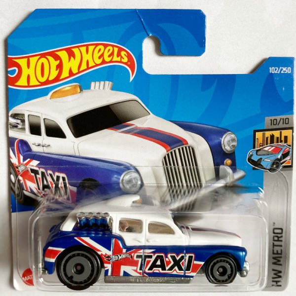 Hot Wheels | Cockney Cab II UK TAXI weiss/blau