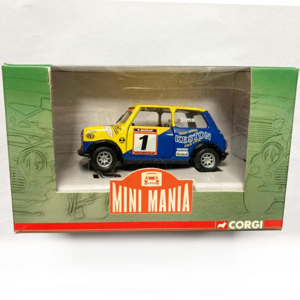 Corgi | CC82233 Mini Seven Racing Tim Sims #1 yellow/blue